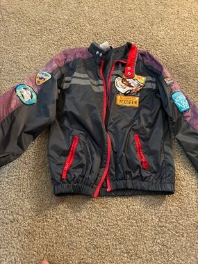 Disney gray lightning McQueen Jacket